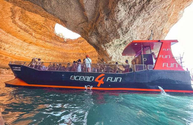 Family Catamaran Tour to Benagil Caves from Portimão