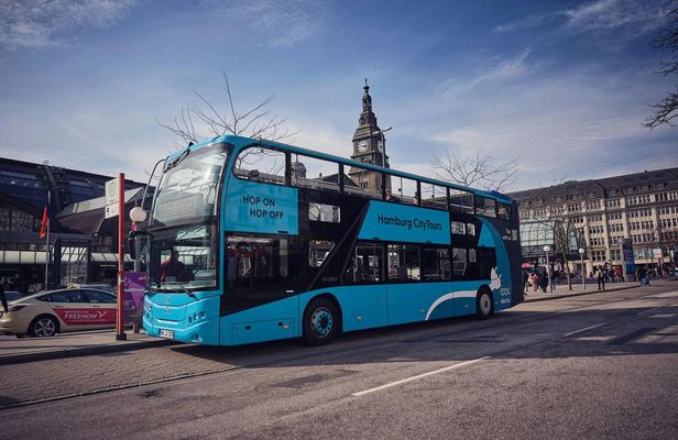 Hamburg hop-on-hop-off bus tour and harbour cruise combo ticket