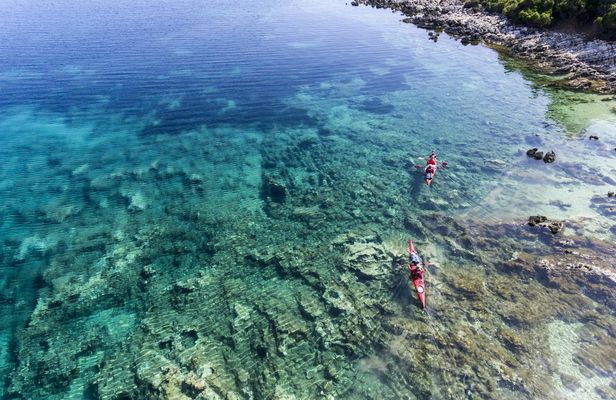 Lefkada Full-Day Island Hopping Kayak Tour