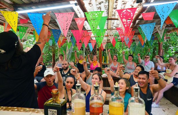 Jungle Adventure with Buggy Ride, Zip Line, Cenote and Tequila Tasting