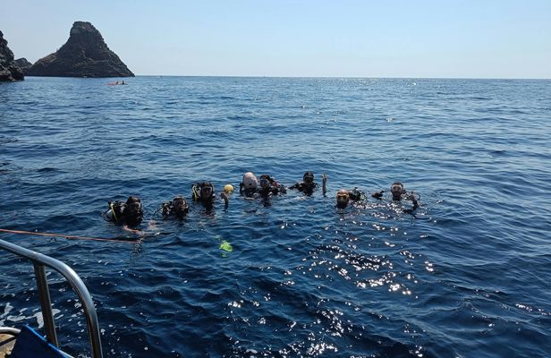 Scuba Diving Experience in the Gulf of Catania from Aci Castello