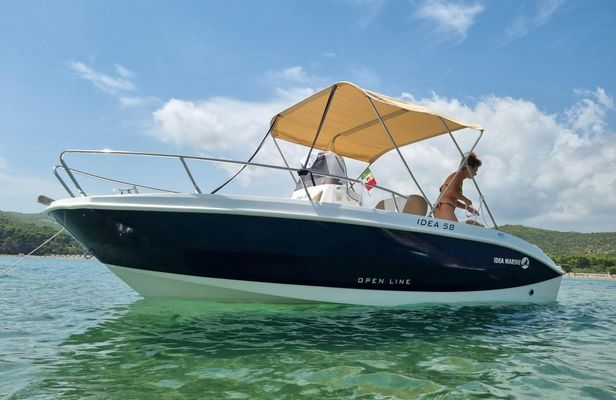 Exclusive Half-Day Boat Tour with Skipper and Swim Stop from Vieste Harbour