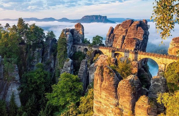 Bohemian and Saxon Switzerland National Parks guided tour from Dresden