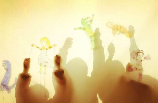 Handicraft Shadow Puppetry Production in Beijing