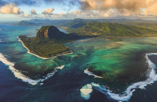 Mauritius Scenic Helicopter Flight from South Helipad