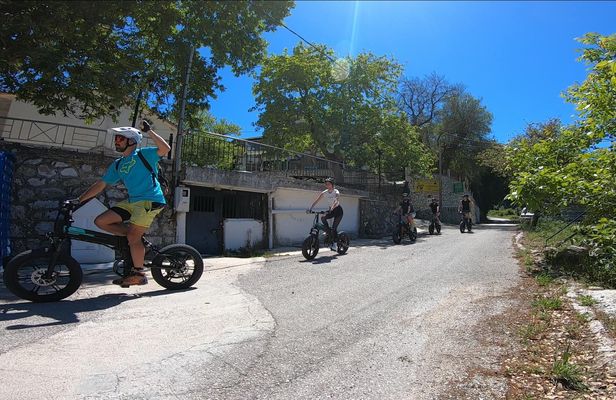 Electric Fat Tire Bike Tour Around Lefkada Island