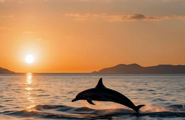 Sunset Dolphin Watching Tour From Cagliari