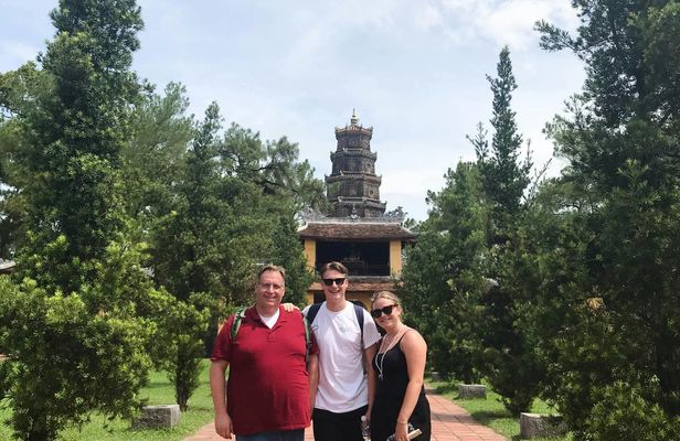 Full-day Hue heritages highlights from Danang and boat trip to Thien Mu pagoda