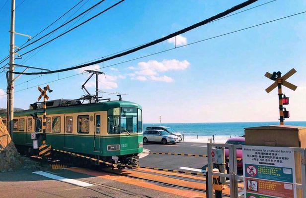 Tokyo Bus Tour to Kamakura Great Buddha and Enoshima with Pickup