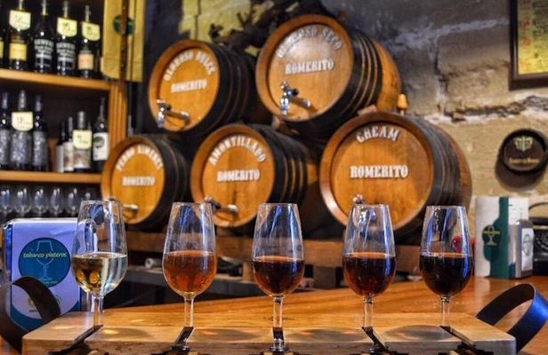Jerez historic centre tour and tasting of 2 sherry wines