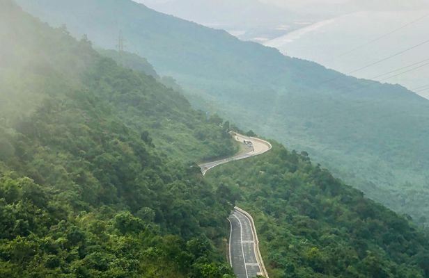 Marble Mountains, Hai Van pass, and Lang Co beach tour with lunch