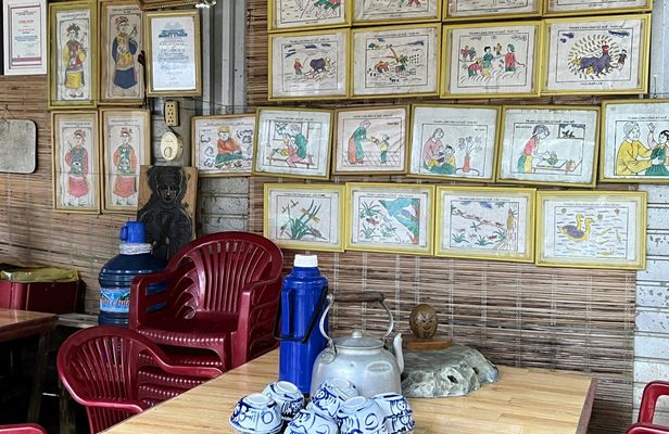 Half-day tour from Hue - The ancient painting crafts of Sinh Village and the Thuy Xuan incense village
