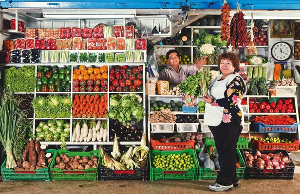 Local market, cooking demo, Larco Museum and lunch