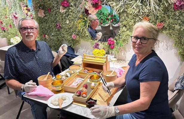 Flower Sushi Experience in Tokyo