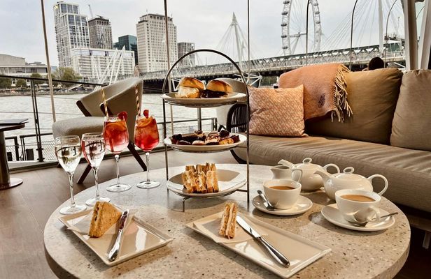 Afternoon tea experience at Clipper Lounge EMB London