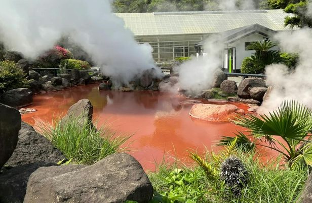 Fukuoka Nyoirinji Temple, Beppu Hells and Yufuin Guided Tour