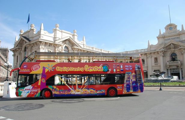 Genoa VIP Tour By Open Bus with Hop-On Hop-Off Pass