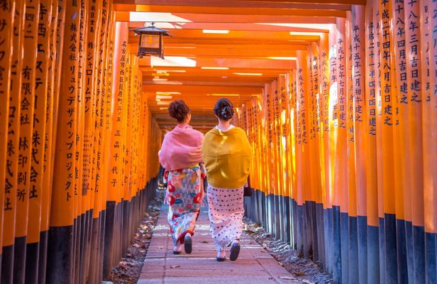 Full-Day Guided Tour to Fushimi, Nara Park and Osaka from Kyoto