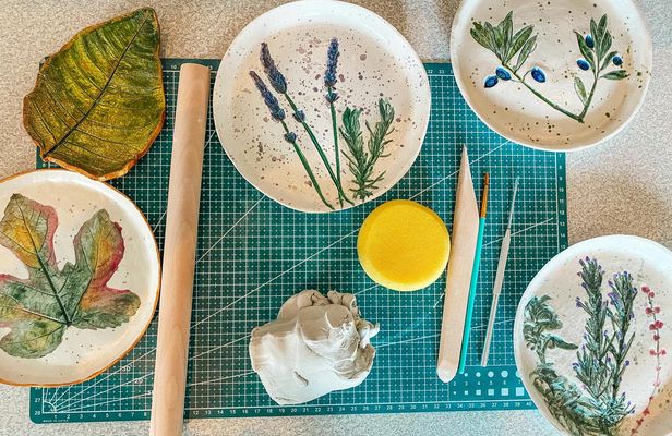 Botanical Clay Workshop at Pini Volada in Karpathos