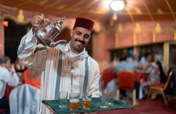 Traditional Berber dinner and dance from Marrakech