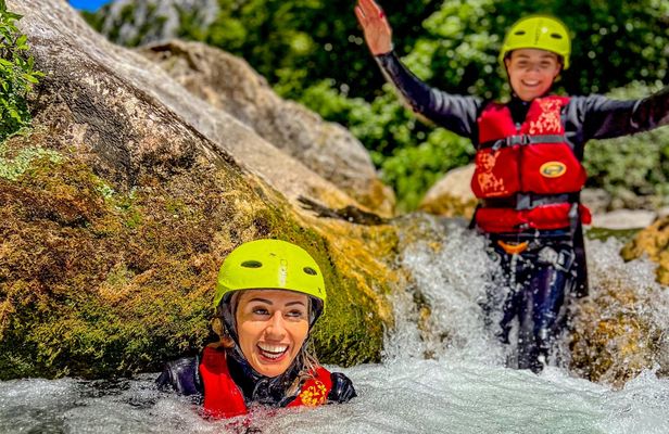 Canyoning on the river Cetina