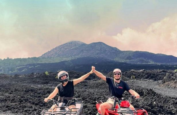 Mount Batur quad adventure at sunrise