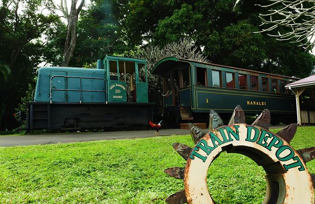 Luau Kalamaku Premier Gold Package with Train Ride Experience