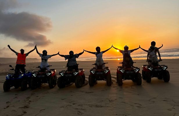 Quad Bike along Morocco's Atlantic Coast with BBQ Dinner and Transfer