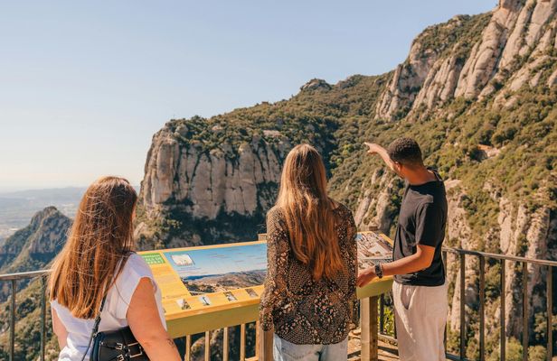 Montserrat monastery tour with lunch at farmhouse from Barcelona