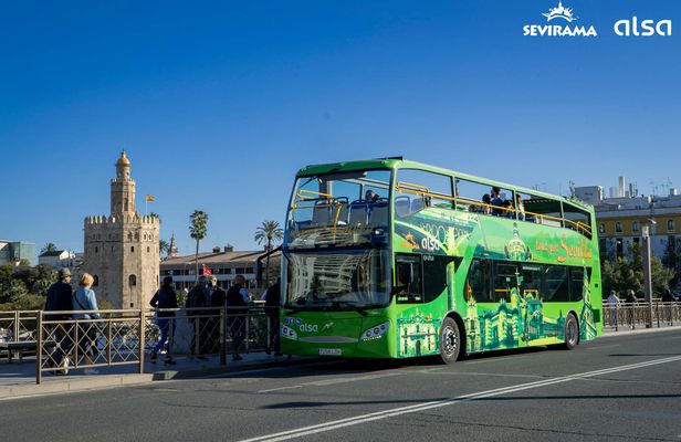 Ticket for the hop-on hop-off bus tour of Seville