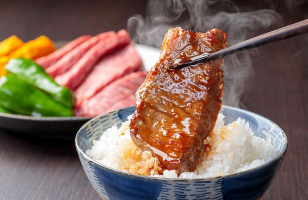 Tokyo City Tour in Kimono with Yakiniku Dinner