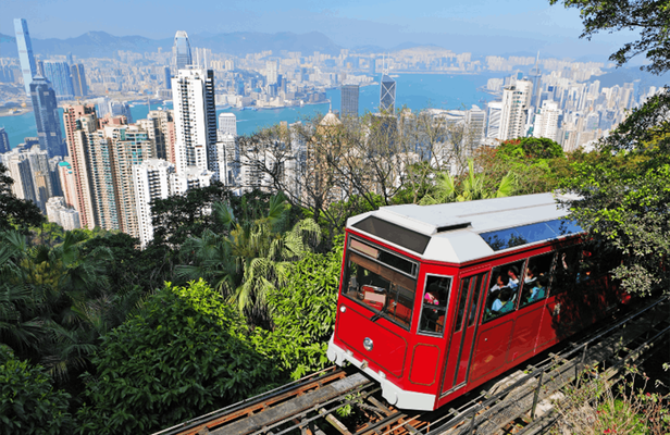 Hong Kong Island Orientation with Peak Tram Ride