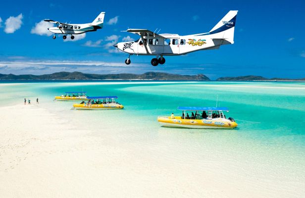 Airlie Beach fly and raft Northern Exposure package