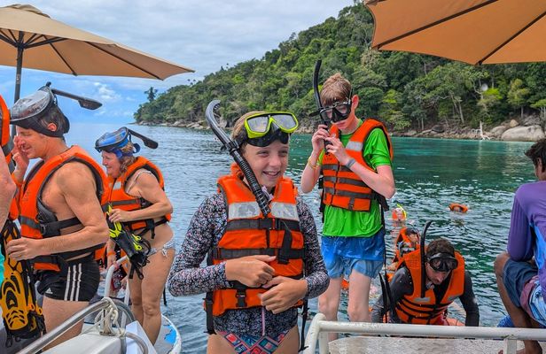 Speedboat Tour to Surin Islands with Snorkel From Phuket