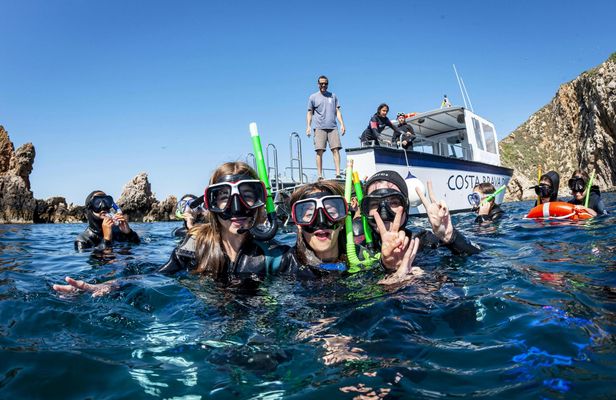 Guided snorkelling trip in Medes Islands Marine Reserve