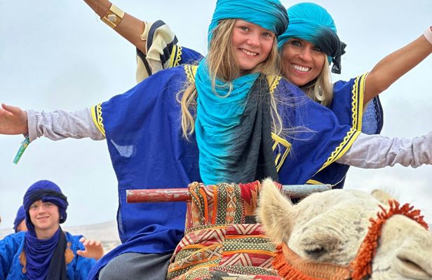 Camel Riding and Moroccan Tea on Tamri Beach from Agadir or Taghazout