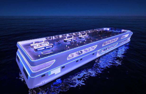 Luxury white dinner cruise