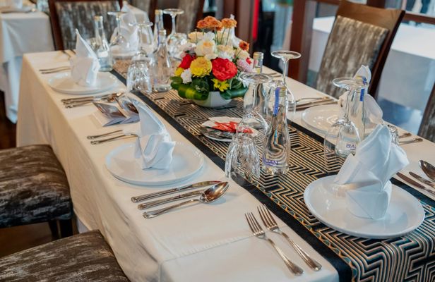 Dining experience at The Village Cucina Italiana restaurant