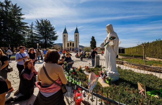 Small-group excursion to Medjugorje from Dubrovnik