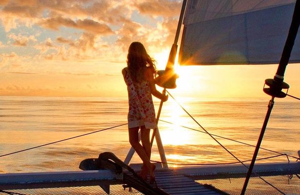 Cyprus Sunset Cruise Experience with Snack and Drinks