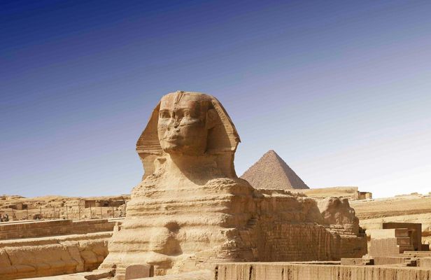 New Grand Museum, Giza Pyramids and Great Sphinx by Road from Hurghada