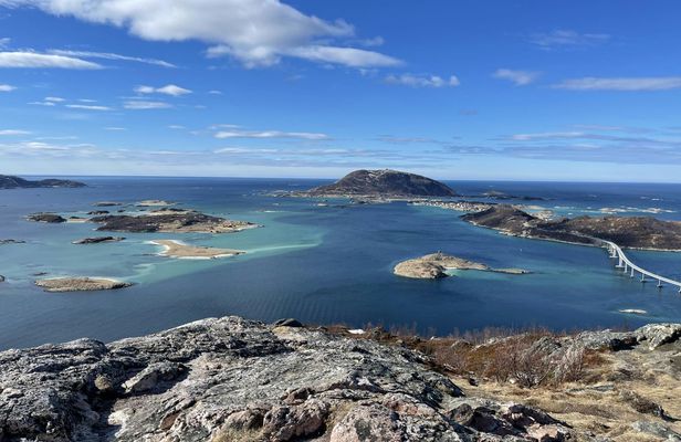 Tromsø midnight sun minibus tour with fjords, wildlife, and fishing