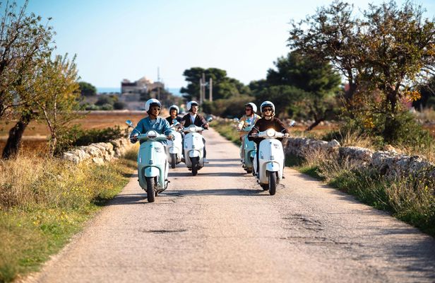 Polignano a Mare, Conversano and Monopoli motor scooter full-day tour