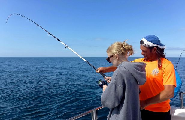 Fishing baptism experience