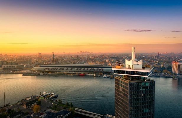 A'dam Lookout entrance ticket with lunch or dinner at Madam restaurant