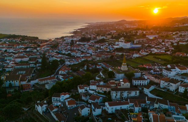 Angra historic city center half-day guided tour