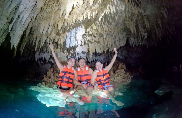 Tulum shopping tour with Cenote Nohoch swim