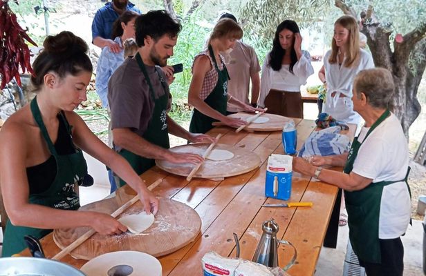 Phyllo Pies Baking Class at a Micro Farm in Lefkada