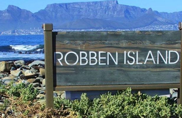 Robben Island guided prison tour with ferry ticket and hotel transfer