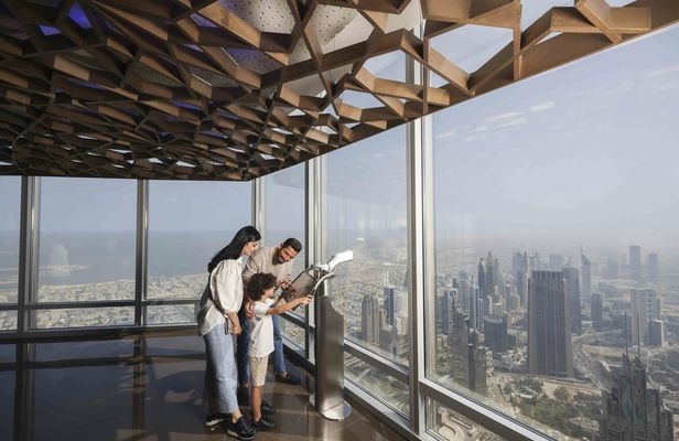 Burj Khalifa Tickets Levels 124 and 125 with Audio Guide